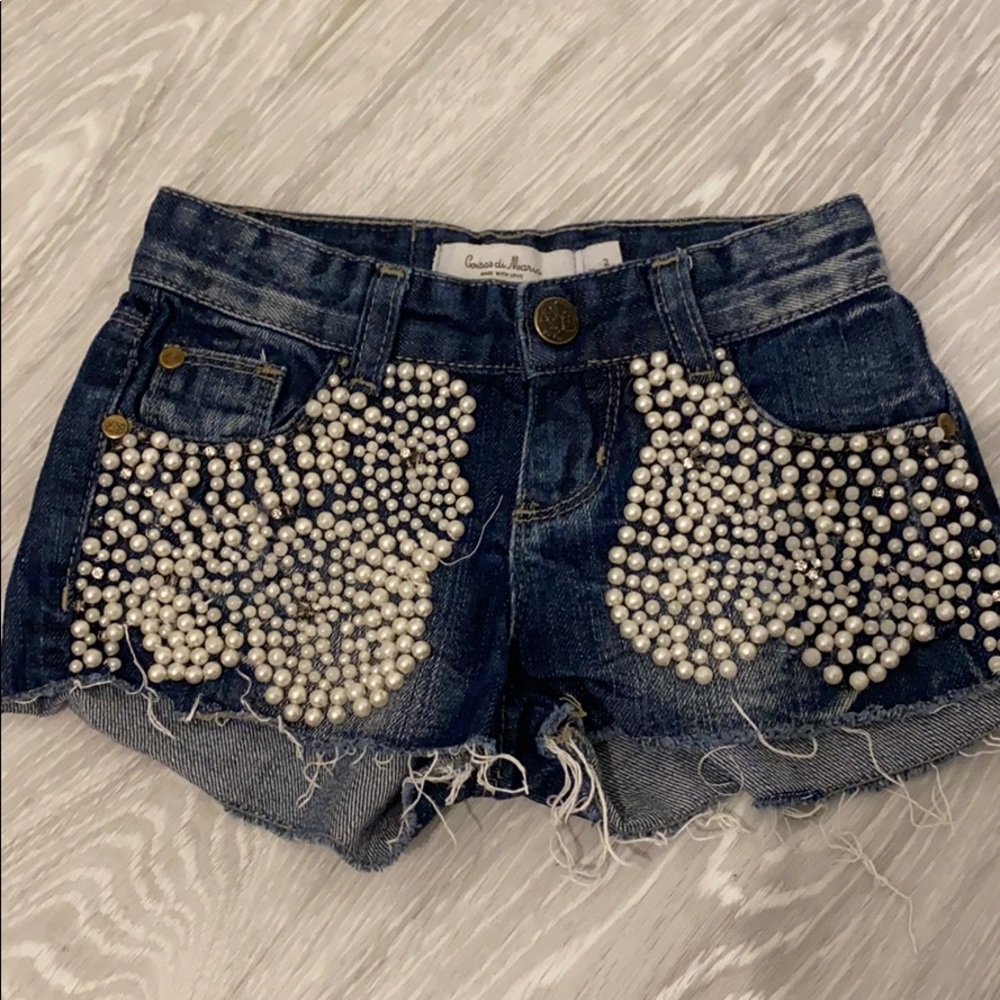 Coisas Di Maria Toddler Shorts